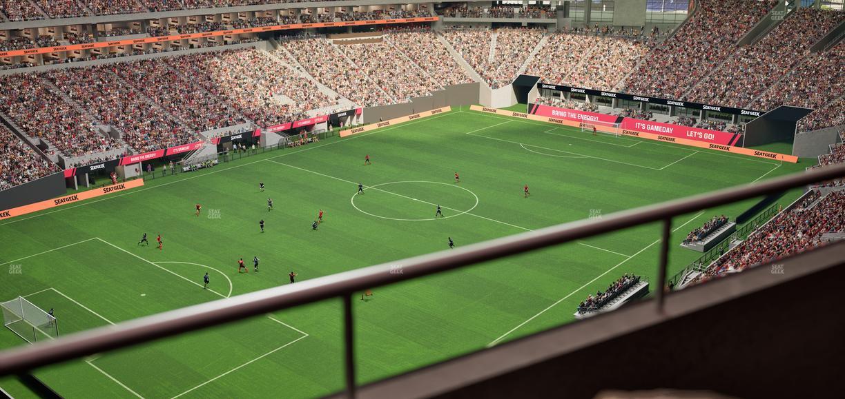 Mercedes-Benz Stadium - Section 318 Seat View