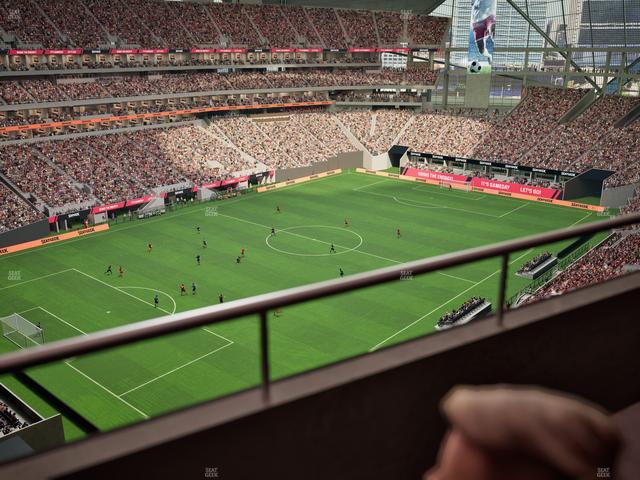 Mercedes-Benz Stadium - Section 318 Seat View