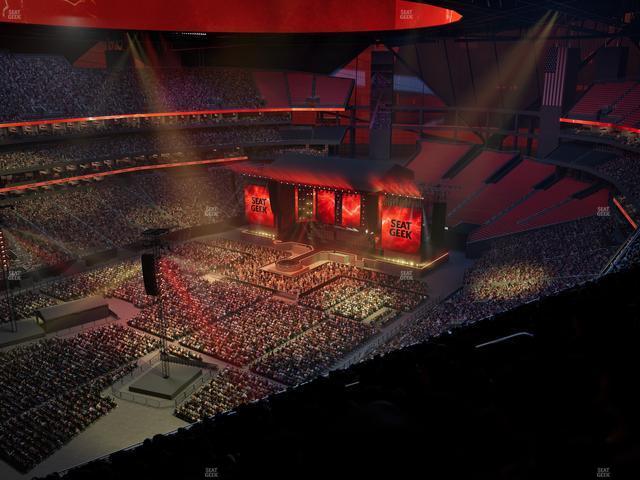 Mercedes-Benz Stadium - Section 318 Seat View