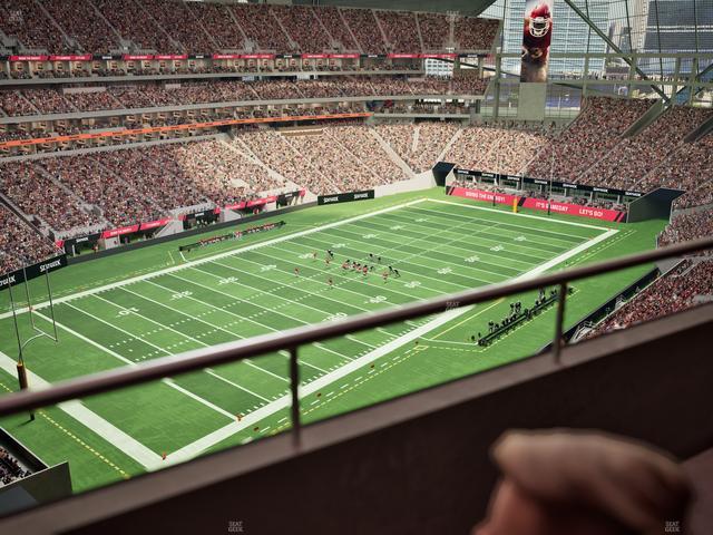 Mercedes-Benz Stadium - Section 318 Seat View