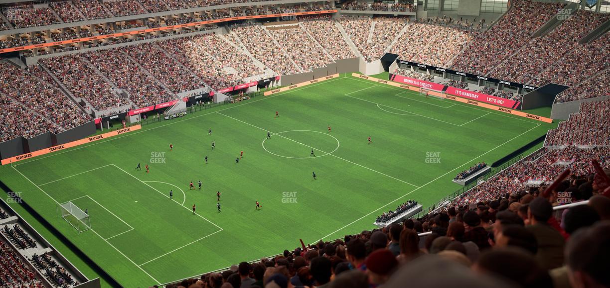 Mercedes-Benz Stadium - Section 318 Seat View