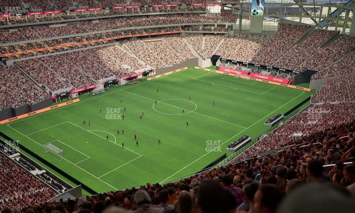 Mercedes-Benz Stadium - Section 319 Seat View