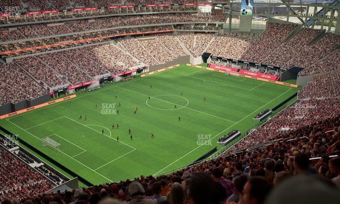 Mercedes-Benz Stadium - Section 319 Seat View