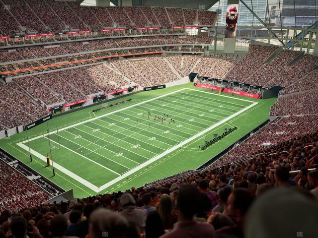 Mercedes-Benz Stadium - Section 319 Seat View