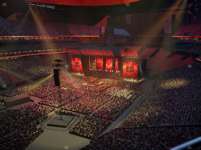 Mercedes-Benz Stadium - Section 319 Seat View