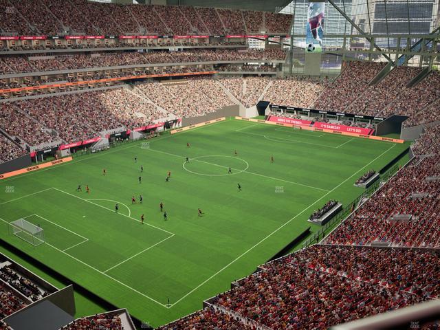 Mercedes-Benz Stadium - Section 319 Seat View