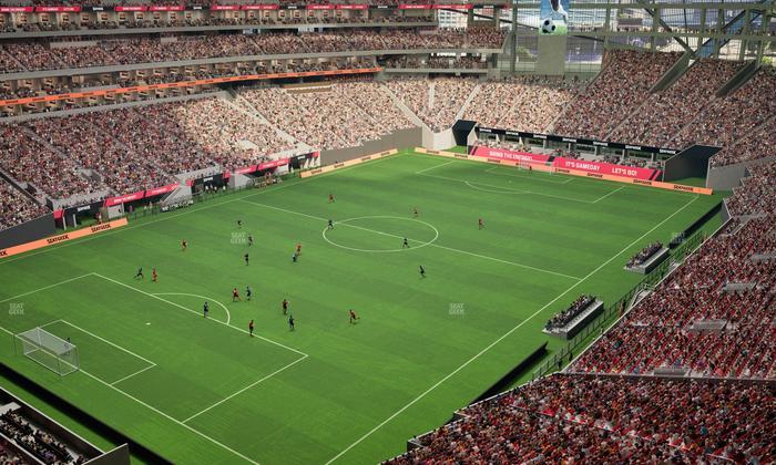 Mercedes-Benz Stadium - Section 319 Seat View