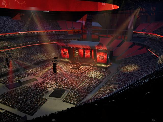 Mercedes-Benz Stadium - Section 320 Seat View