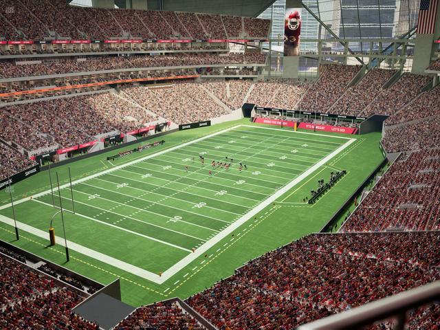 Mercedes-Benz Stadium - Section 320 Seat View