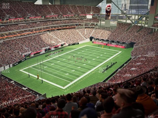 Mercedes-Benz Stadium - Section 320 Seat View