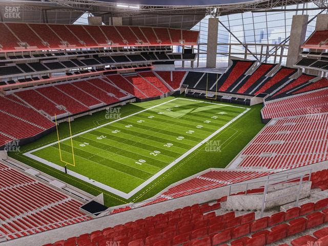 Mercedes-Benz Stadium - Section 320 Seat View