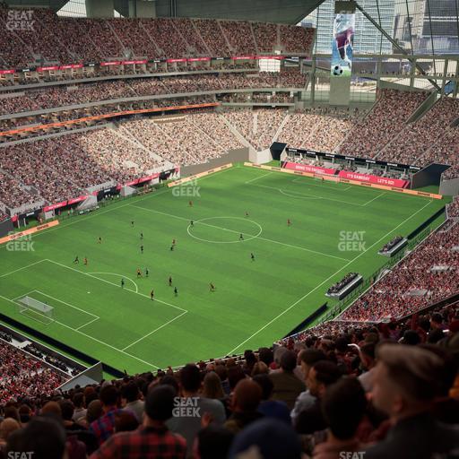 Mercedes-Benz Stadium - Section 320 Seat View