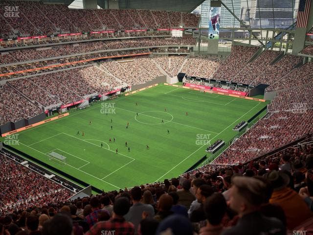 Mercedes-Benz Stadium - Section 320 Seat View