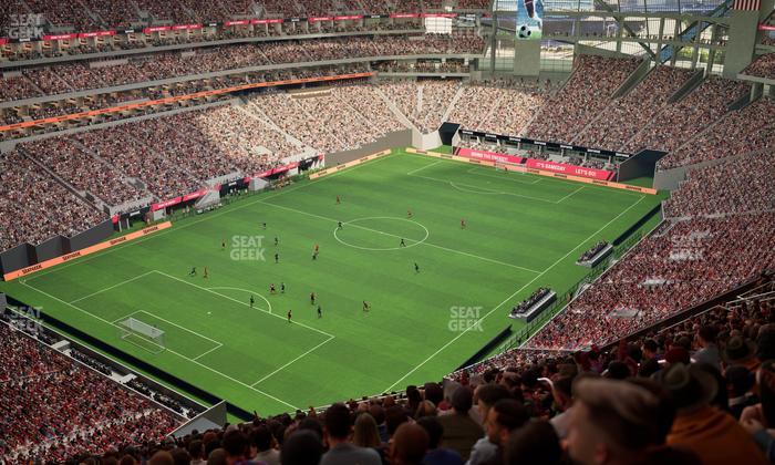 Mercedes-Benz Stadium - Section 320 Seat View