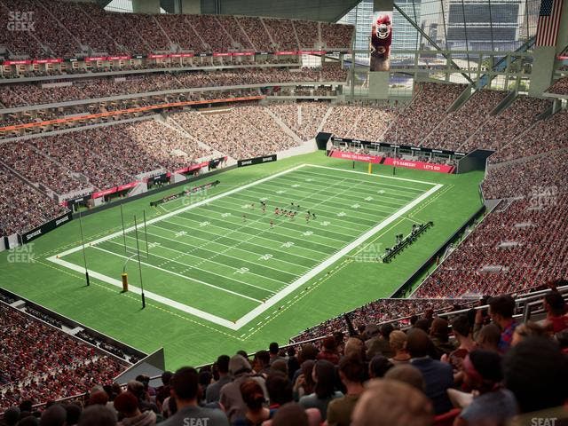 Mercedes-Benz Stadium - Section 320 Seat View
