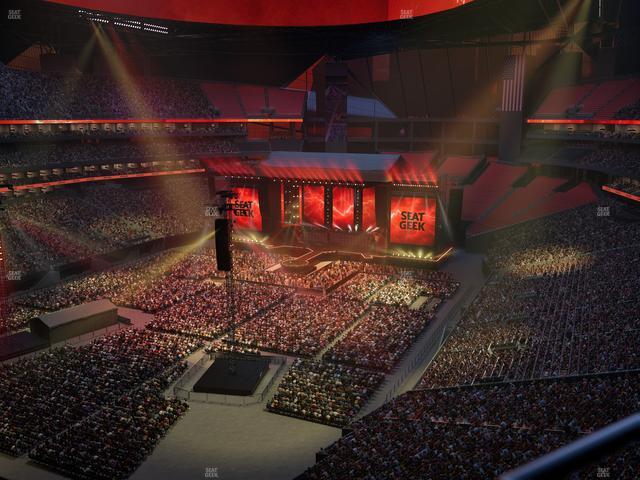 Mercedes-Benz Stadium - Section 320 Seat View