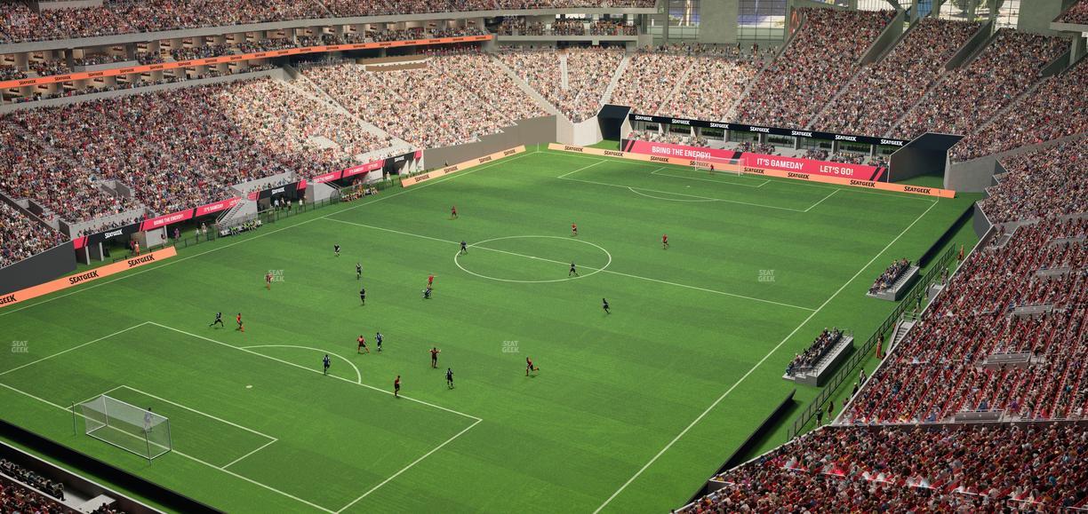 Mercedes-Benz Stadium - Section 320 Seat View