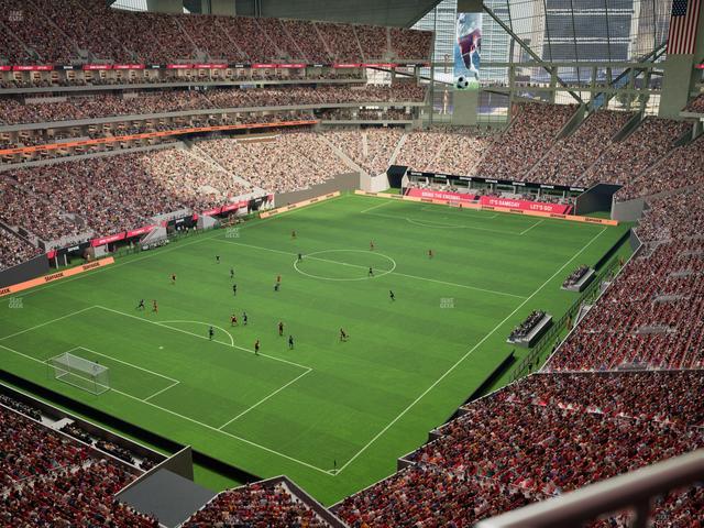 Mercedes-Benz Stadium - Section 320 Seat View