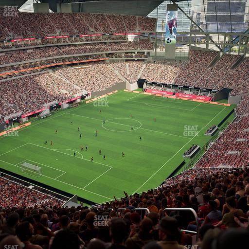 Mercedes-Benz Stadium - Section 321 Seat View