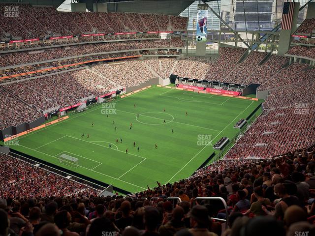 Mercedes-Benz Stadium - Section 321 Seat View