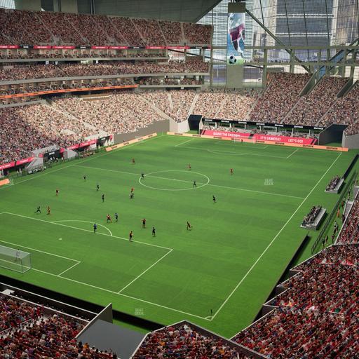 Mercedes-Benz Stadium - Section 321 Seat View