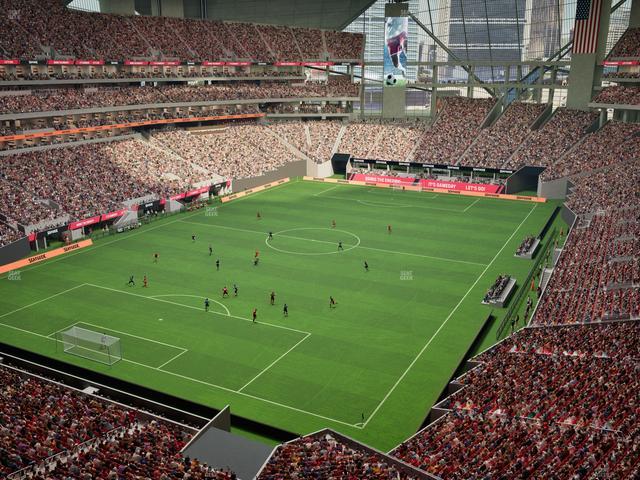 Mercedes-Benz Stadium - Section 321 Seat View