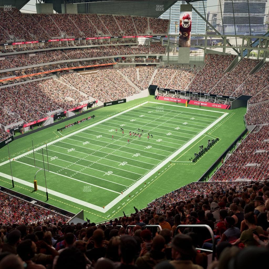 Mercedes-Benz Stadium - Section 321 Seat View