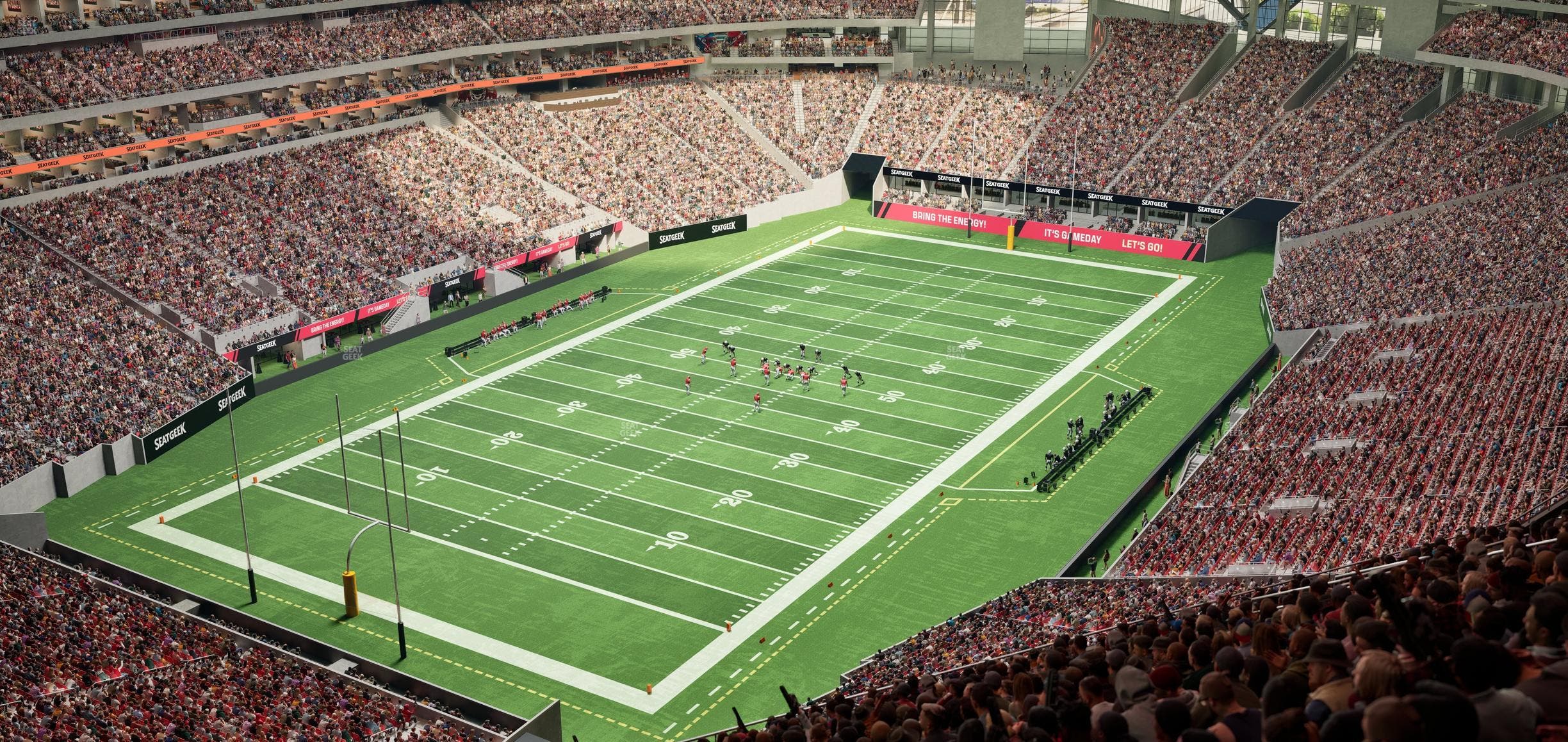 Mercedes-Benz Stadium - Section 321 Seat View