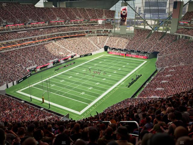 Mercedes-Benz Stadium - Section 321 Seat View