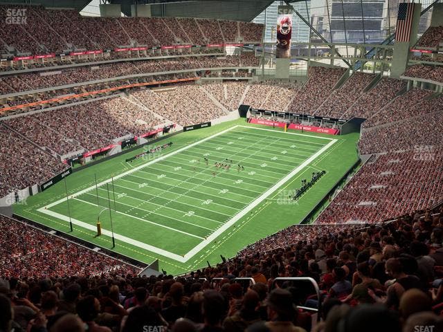 Mercedes-Benz Stadium - Section 321 Seat View