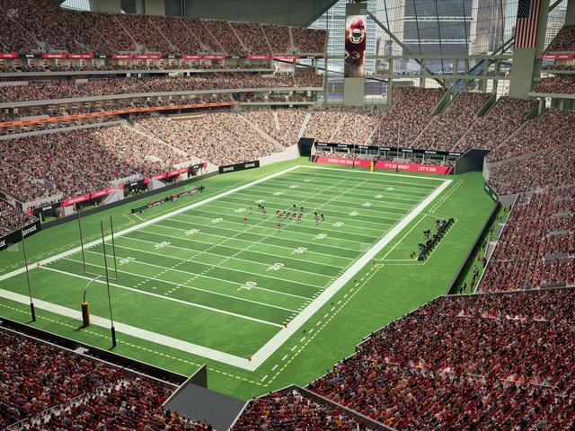 Mercedes-Benz Stadium - Section 321 Seat View