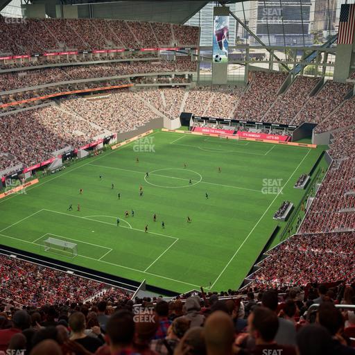 Mercedes-Benz Stadium - Section 322 Seat View