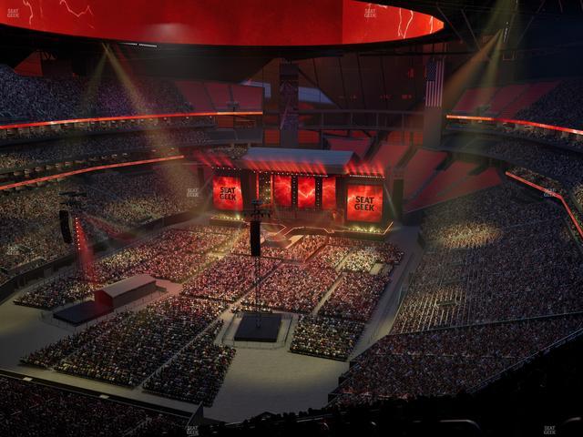 Mercedes-Benz Stadium - Section 322 Seat View