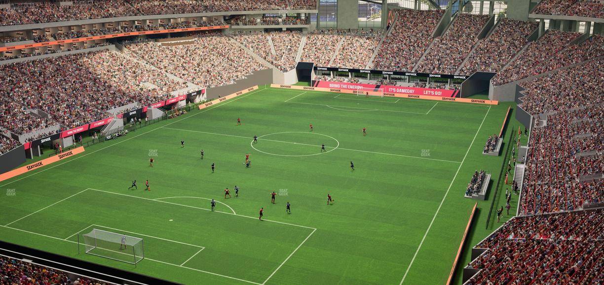 Mercedes-Benz Stadium - Section 322 Seat View