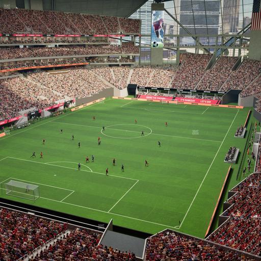Mercedes-Benz Stadium - Section 322 Seat View
