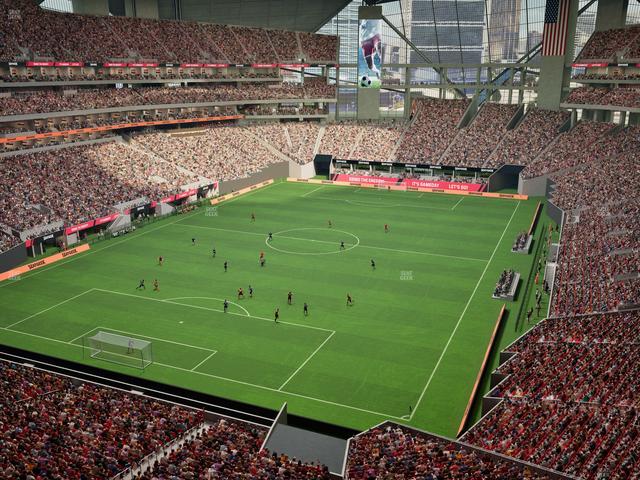 Mercedes-Benz Stadium - Section 322 Seat View