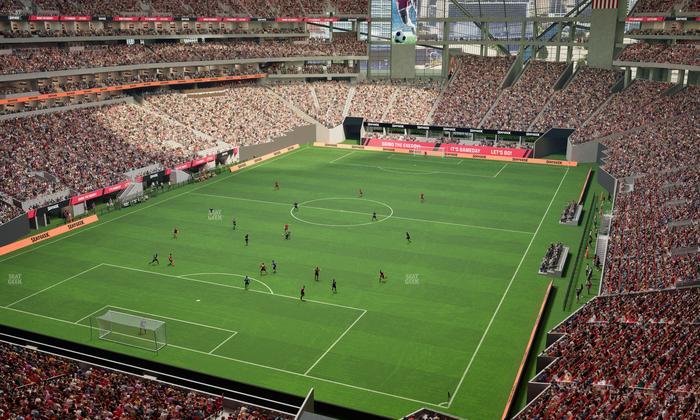 Mercedes-Benz Stadium - Section 322 Seat View