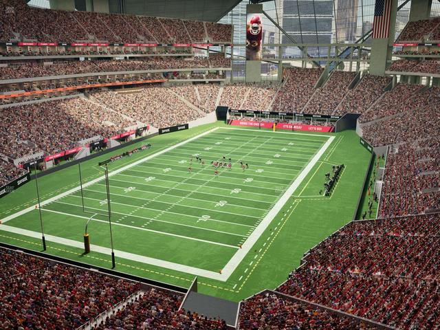 Mercedes-Benz Stadium - Section 322 Seat View