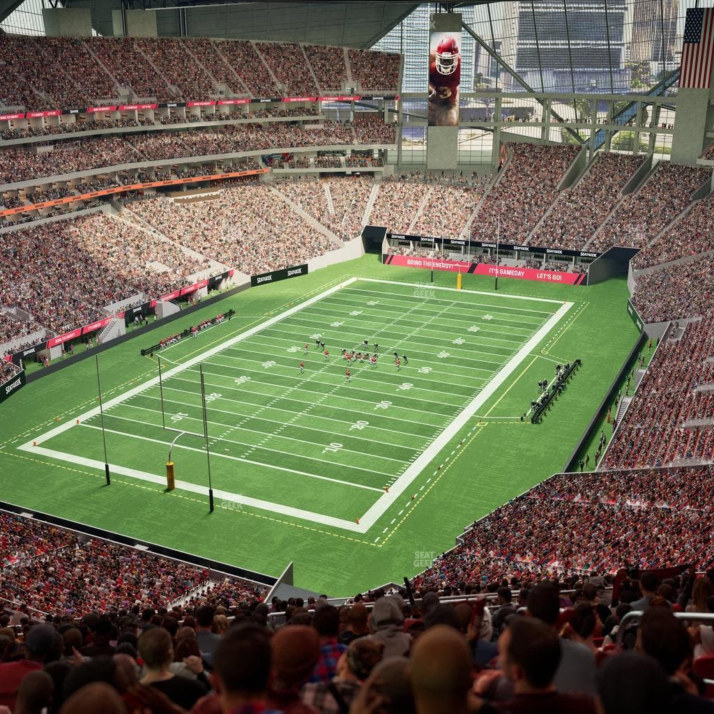 Mercedes-Benz Stadium - Section 322 Seat View