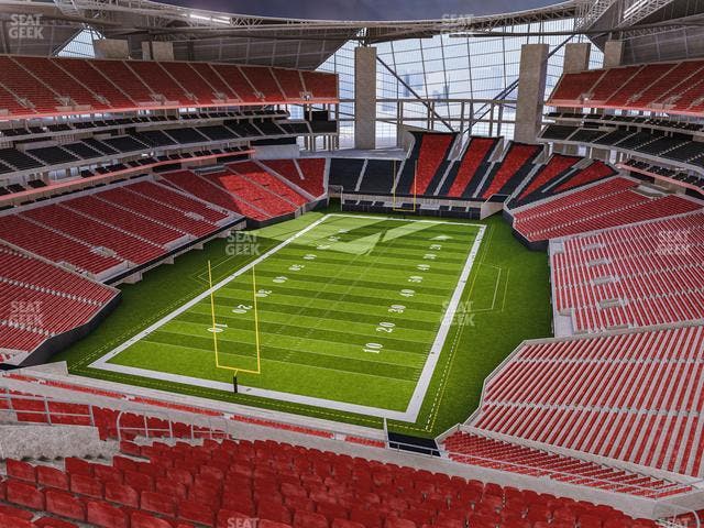 Mercedes-Benz Stadium - Section 323 Seat View