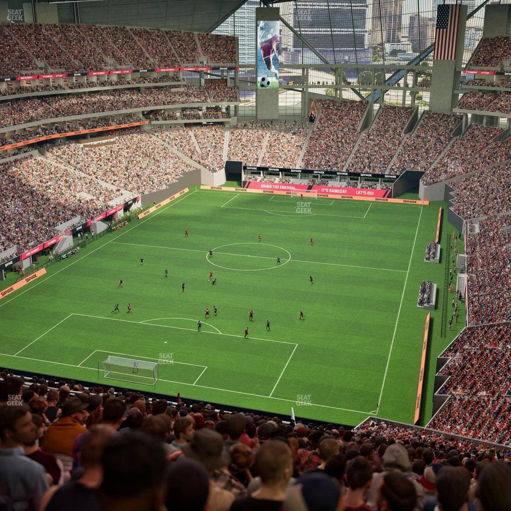 Mercedes-Benz Stadium - Section 323 Seat View