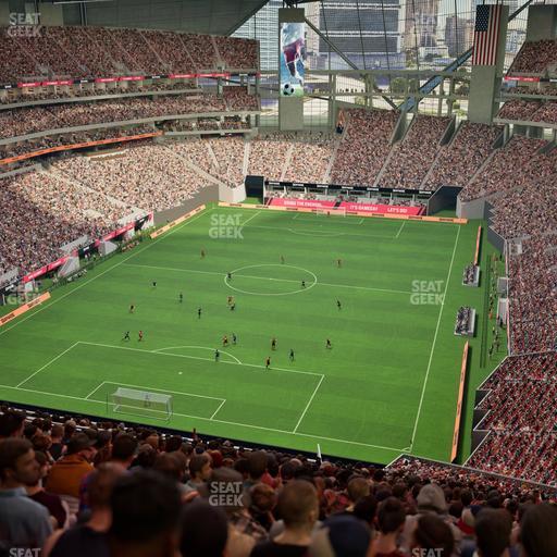 Mercedes-Benz Stadium - Section 323 Seat View