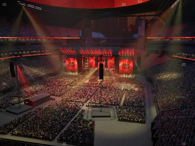 Mercedes-Benz Stadium - Section 323 Seat View