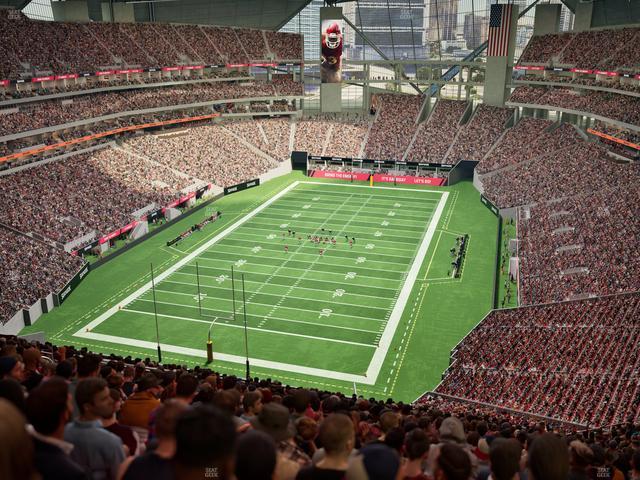 Mercedes-Benz Stadium - Section 323 Seat View
