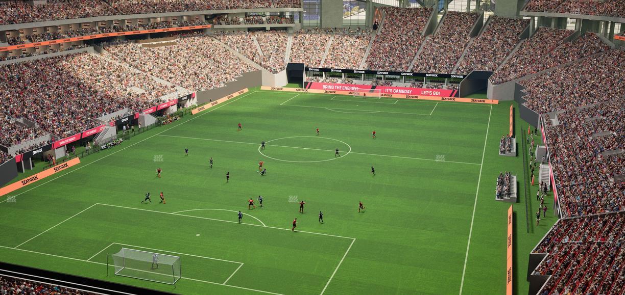 Mercedes-Benz Stadium - Section 323 Seat View