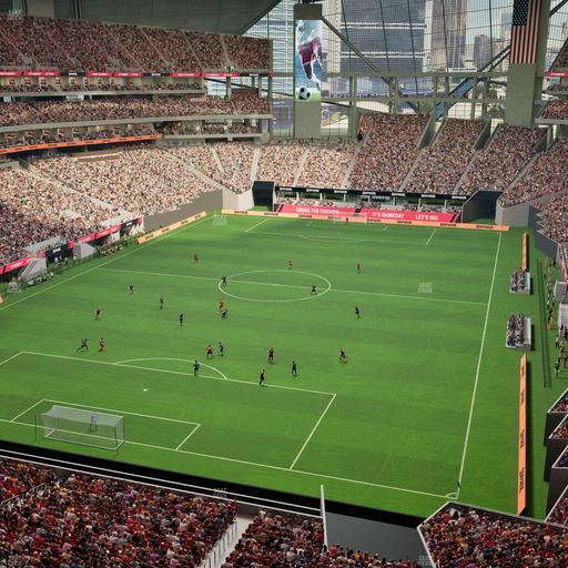 Mercedes-Benz Stadium - Section 323 Seat View