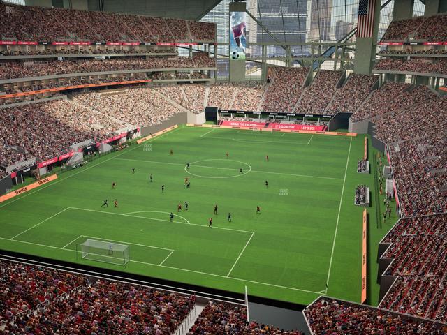 Mercedes-Benz Stadium - Section 323 Seat View