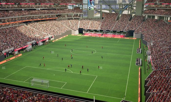 Mercedes-Benz Stadium - Section 323 Seat View