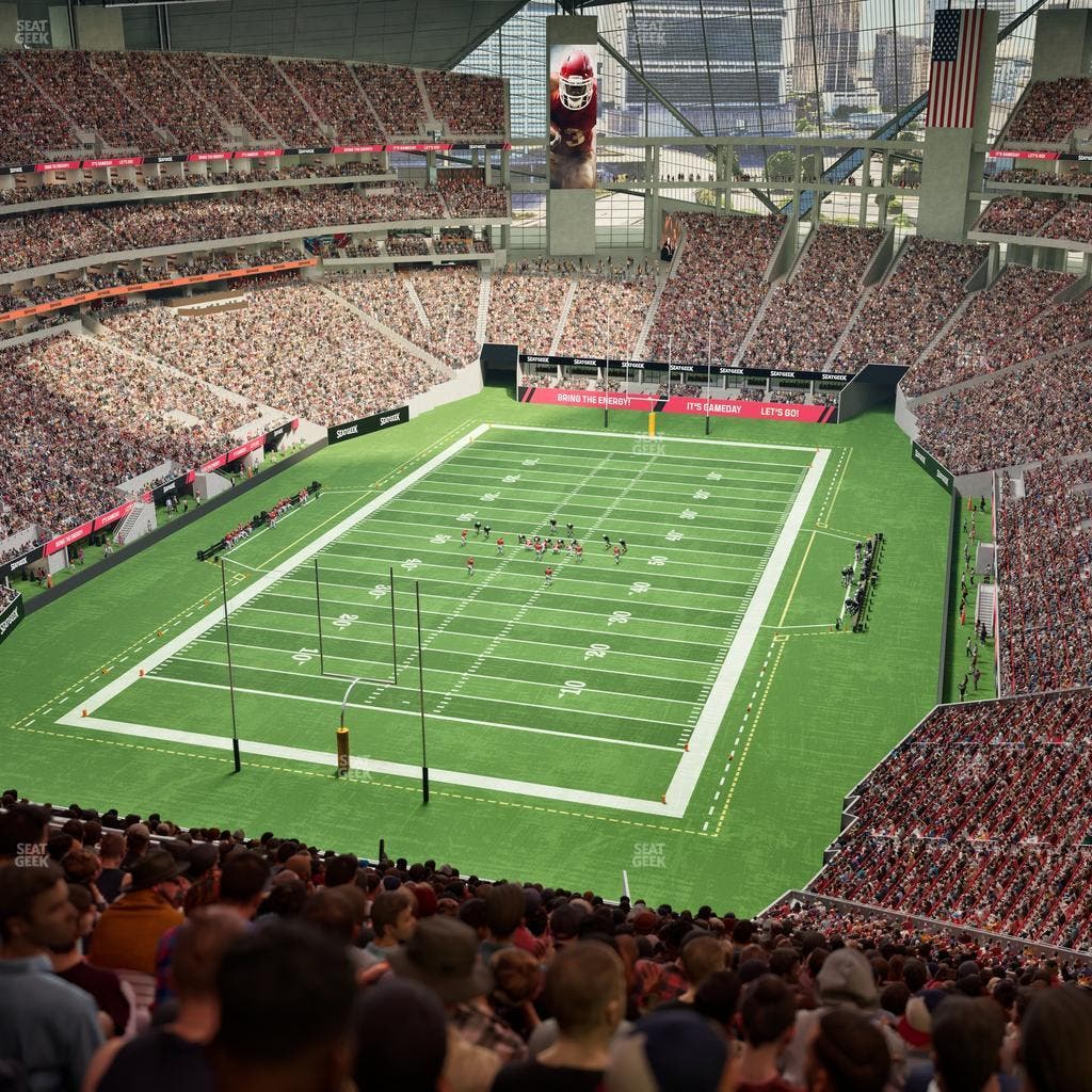 Mercedes-Benz Stadium - Section 323 Seat View