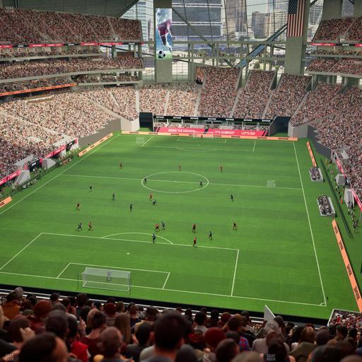 Mercedes-Benz Stadium - Section 324 Club Seat View